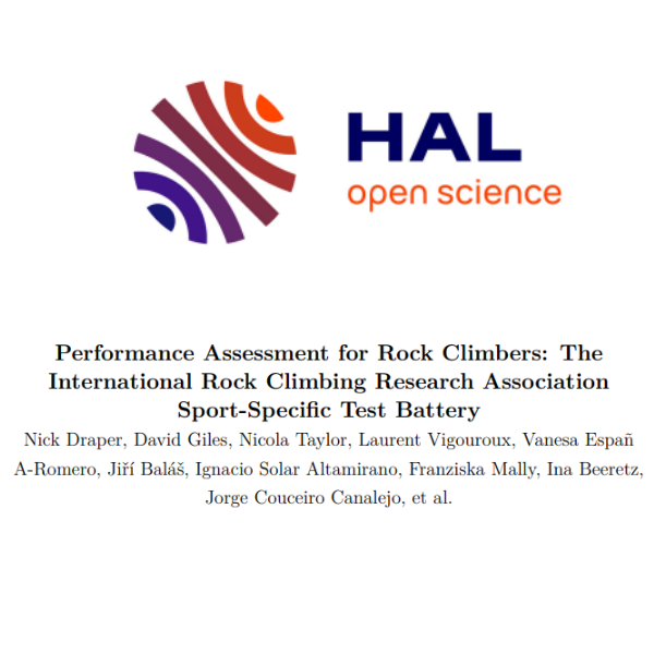 hal open science performance assessment for rock climbers
